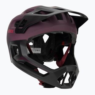 Cască de ciclism pentru copii UVEX React Fullface Jr cranberry matt