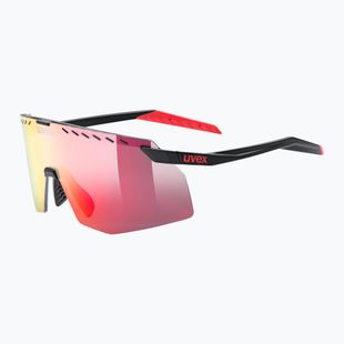 Ochelari de soare UVEX Pace Stage black matt/mirror red