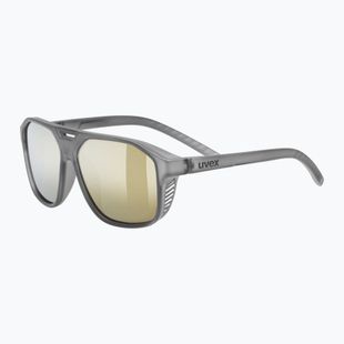 Ochelari de soare pentru copii UVEX Cosmic Jr smoke matt/mirror gold