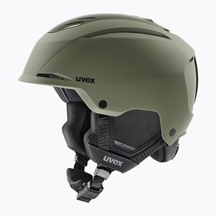 Cască de schi UVEX Resolution khaki matt