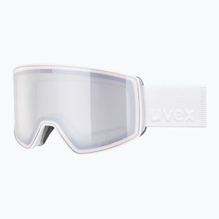 Ochelari de schi UVEX Scenic P S0-S4 white matt/mirror silver/pola