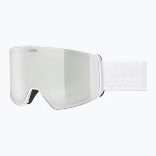 Ochelari de schi UVEX Scenic FM S2 white matt/mirror silver
