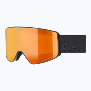 Ochelari de schi UVEX Scenic FM S2 black matt/mirror red