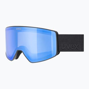 Ochelari de schi UVEX Scenic FM S2 black matt/mirror blue