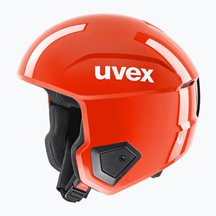 Cască de schi pentru copii UVEX Race Up electric red