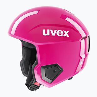 Cască de schi pentru copii UVEX Race Up pink