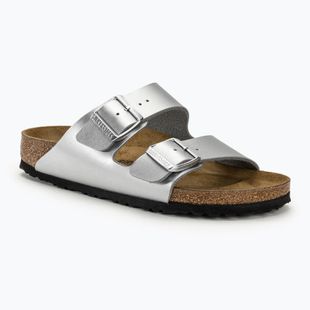 Papuci pentru femei BIRKENSTOCK Arizona BF Narrow silver