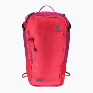 Rucsac de schi pentru femei deuter Freerider 28 l SL hibiscus/ ruby