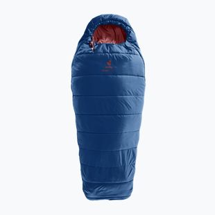 Sac de dormit pentru copii deuter Starlight nightblue/redwood