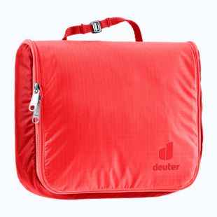 Geantă cosmetică de voiaj Deuter Wash Center Lite I poppy/crimson