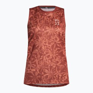 Tricou de ciclism pentru femei Maloja EnvaliraM Top portocaliu 35147