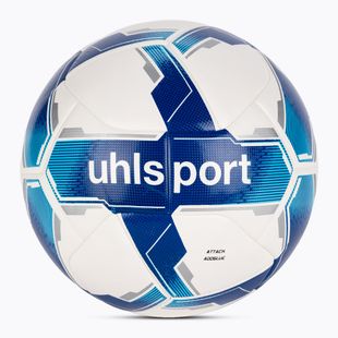 Minge de fotbal uhlsport Attack Addglue white/royal/blue mărime 4