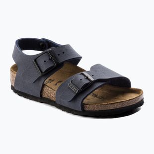 Sandale pentru copii BIRKENSTOCK New York Birkibuc Narrow navy