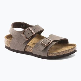 Sandale pentru copii BIRKENSTOCK New York Birkibuc Narrow mocha