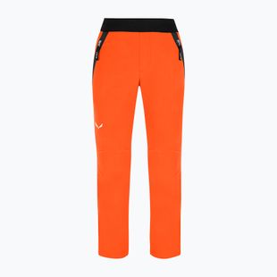 Pantaloni de trekking pentru copii Salewa Rosengarten DST red orange