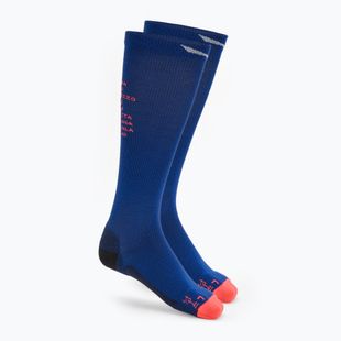 Șosete de trekking pentru femei Salewa Ortles Dolomites Am electric