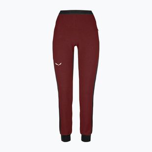 Pantaloni de trekking pentru femei Salewa Lavaredo Hemp Train syrah/0910