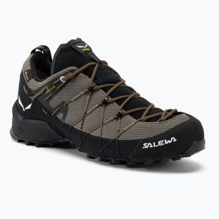 Pantofi de abordare Salewa Wildfire 2 GTX pentru bărbați, bărbați cu coardă elastică/negru