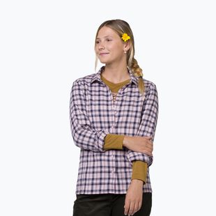 Cămașă pentru femei Salewa Fanes Flannel 5PL zephyr/navy blazer