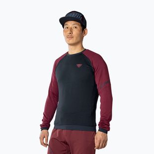Longsleeve de trekking pentru bărbați DYNAFIT Speed Polartec burgundy