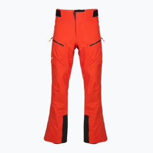 Pantaloni de schi pentru bărbați Salewa Sella 3L PTX flame