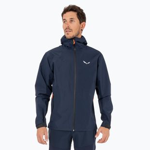 Geacă de ploaie pentru bărbați Salewa Puez Aqua 4 PTX 2.5L navy blazer/0910