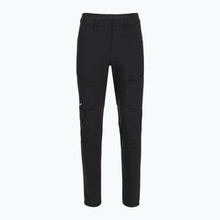 Pantaloni softshell pentru femei Salewa Puez DST Cargo black out