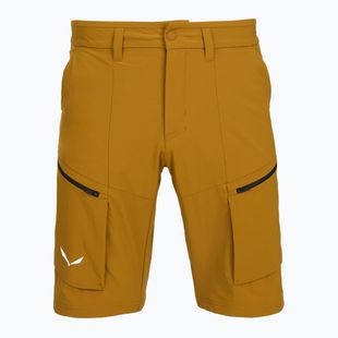 Pantaloni scurți de trekking pentru bărbați Salewa Puez DST Cargo golden brown