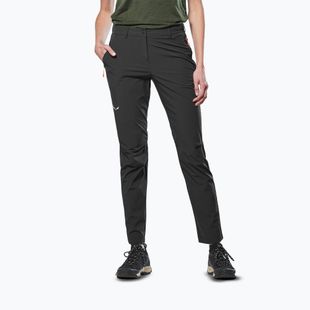 Pantaloni de trekking pentru femei Salewa Puez Talvena Dst black out