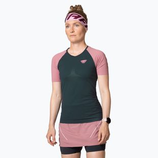 Tricou de alergare pentru femei  DYNAFIT Ultra 3 S-Tech blueberry mokarosa