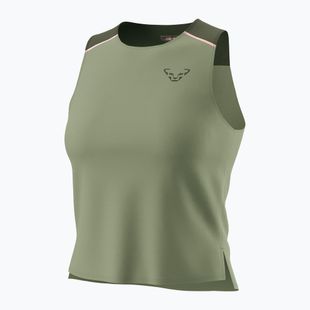 Tricou de alergare pentru femei  DYNAFIT Sky Crop Top sage