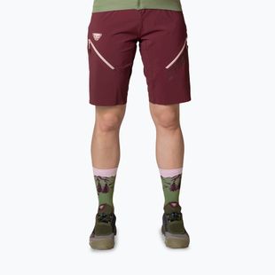 Pantaloni scurți de ciclism pentru femei DYNAFIT Ride Light DST burgundy