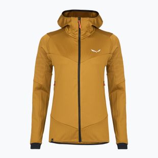 Bluză de trekking petru femei Salewa Sella Crevasse Hd golden brown