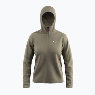 Bluză de trekking pentru femei Salewa Puez Rocca Polarlite Hood quicksand