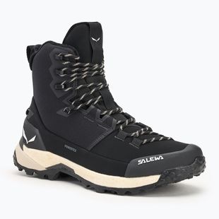 Încălțăminte de trekking pentru femei Salewa Puez Winter Mid Ptx black / black