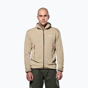 Hanorac de trekking pentru bărbați Salewa Agner Hemp 2 Hooded quicksand