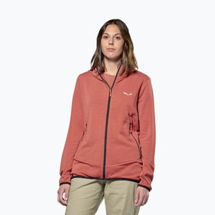 Hanorac de trekking pentru femei Salewa Agner Hemp 2 Hooded etruscan red
