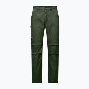 Pantaloni de trekking Salewa Agner Hemp Ripstop dark olive