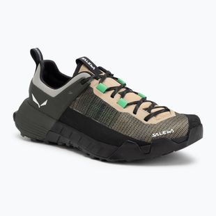 Pantofi de abordare Salewa Wildfire Nxt quicksand / dark olive pentru bărbați