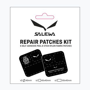 Set de reparare Salewa Repair Patches Kit 2pcs black/white