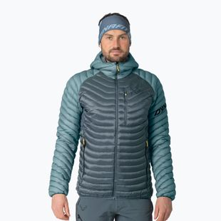Geacă cu puf pentru bărbați DYNAFIT Radical Down RDS Hooded smoke blue