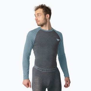 Bluză termică pentru bărbați DYNAFIT Tour Light Merino smoke blue