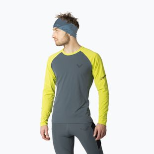 Longsleeve de alergare pentru bărbați DYNAFIT Alpine Pro ultra yellow/0720
