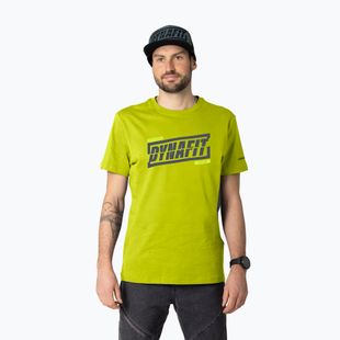 Tricou pentru bărbați DYNAFIT Graphic CO golden lime/tabloid