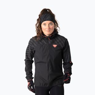 Geacă de alergare pentru femei DYNAFIT Trail Reflective Wind black out/6A10