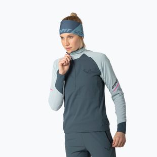 Bluză de alergare pentru femei DYNAFIT Alpine 1/2 Zip Tee cloud blue/0720