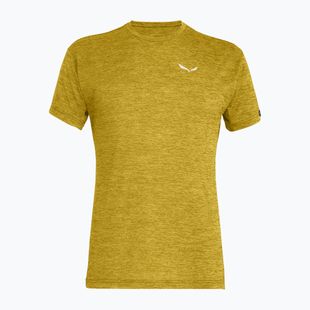 Tricou pentru bărbați Salewa Puez Melange Dry olive oil melange