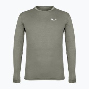 Longsleeve pentru bărbați Salewa Puez Melange Dry faded green melange