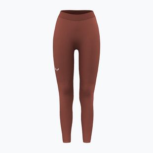Pantaloni termoactivi pentru femei Salewa Zebru Medium Warm AMR etruscan red