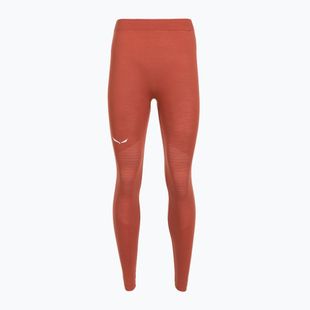 Pantaloni termoactivi pentru femei Salewa Zebru Medium Warm AMR etruscan red